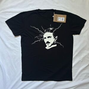 Tesla Graphic Tee with Iconic Design